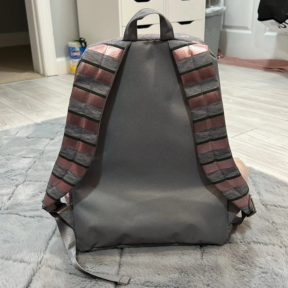 Justice letter S school book bag
